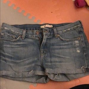 J brand denim shorts